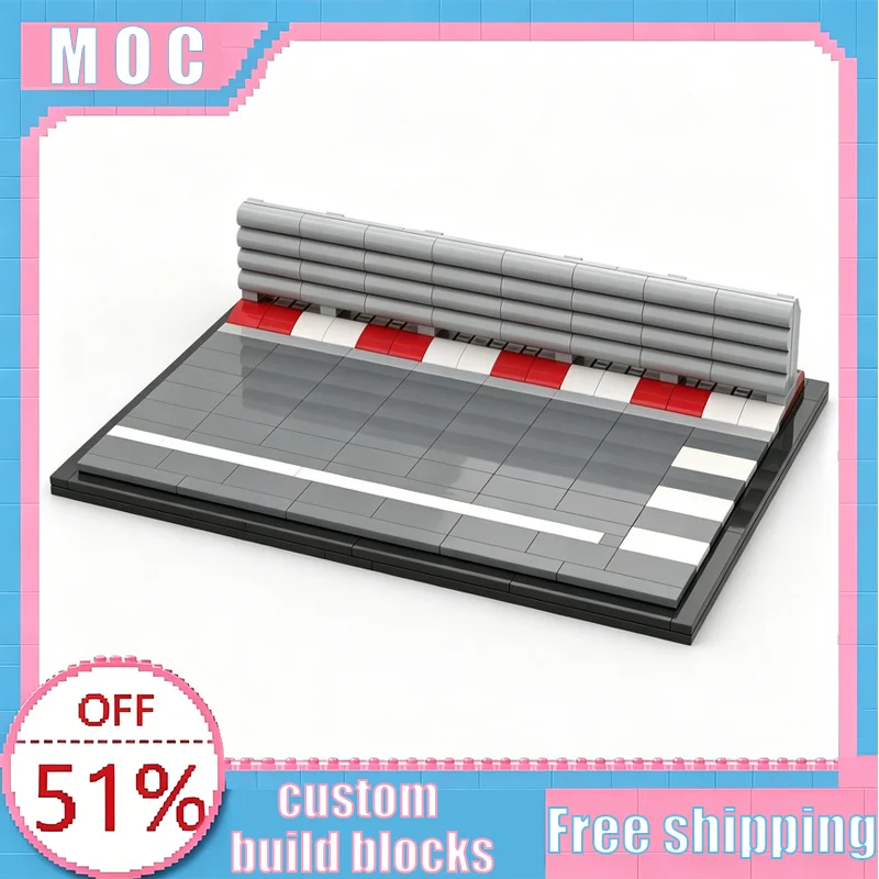283 PCS Vintage Street Circuit Display Base MOC Building Blocks Racing Track Platform Model DIY Assembly Collection Display Gift
283 PCS Vintage Street Circuit Display Base MOC Building Blocks Racing Track Platform Model DIY Assembly Collection Display Gift