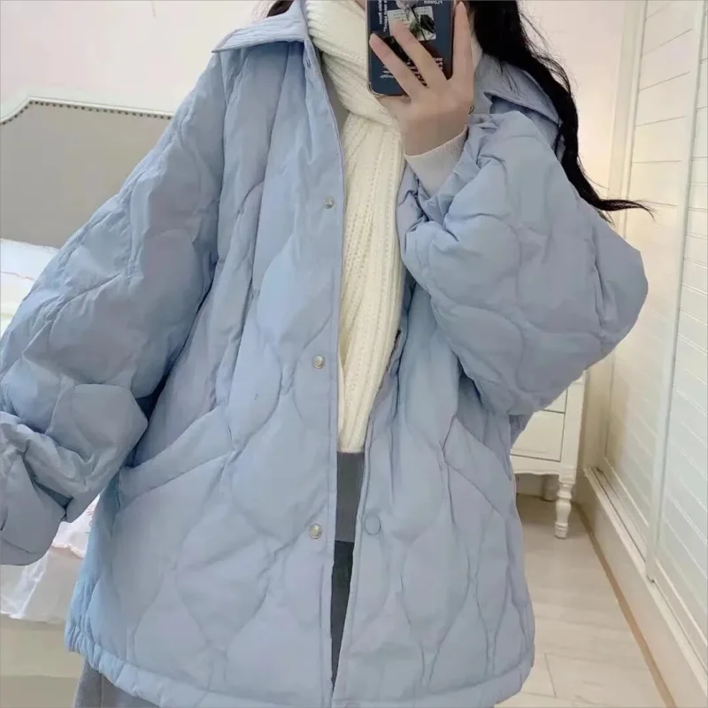 Jackets Winter Clothes Women Coat Women Vintage Clothes Thicken Solid Parkas Woman Style Loose Long Sleeved Single Breasted
Jackets Winter Clothes Women Coat Women Vintage Clothes Thicken Solid Parkas Woman Style Loose Long Sleeved Single Breasted