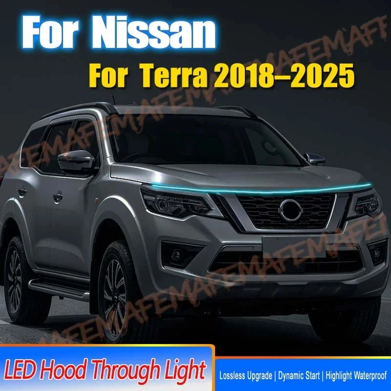Scan Starting Led Car Hood Light Strip Decorative Lamp Flexible DRL For Nissan Terra 2018-2025 Running Lights Headlight Strips
Scan Starting Led Car Hood Light Strip Decorative Lamp Flexible DRL For Nissan Terra 2018-2025 Running Lights Headlight Strips