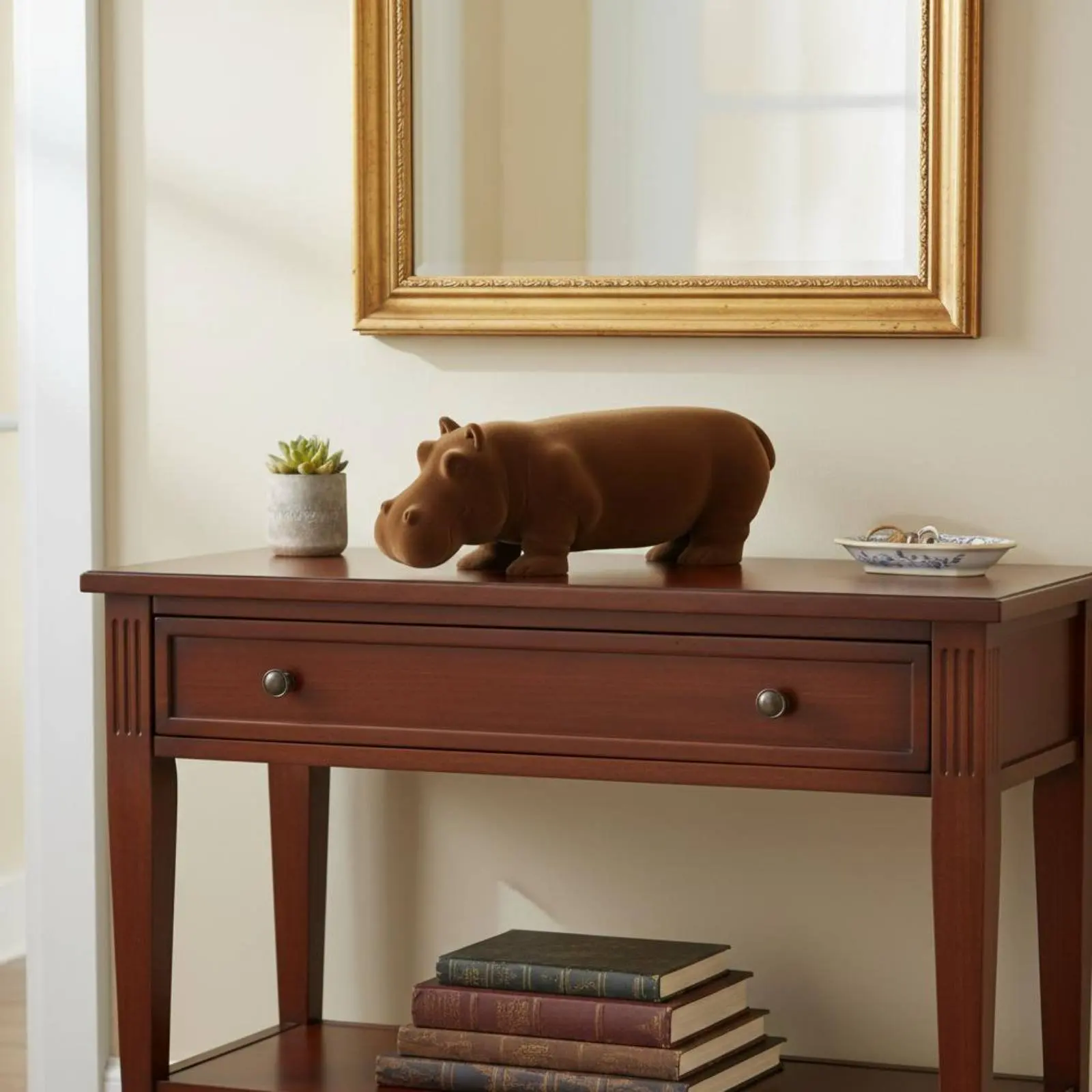 Flocked Rhino Figurine Modern Minimal Design Creature Rhino Figurine Display Piece Realistic Features Home Decor Collectible
Flocked Rhino Figurine Modern Minimal Design Creature Rhino Figurine Display Piece Realistic Features Home Decor Collectible