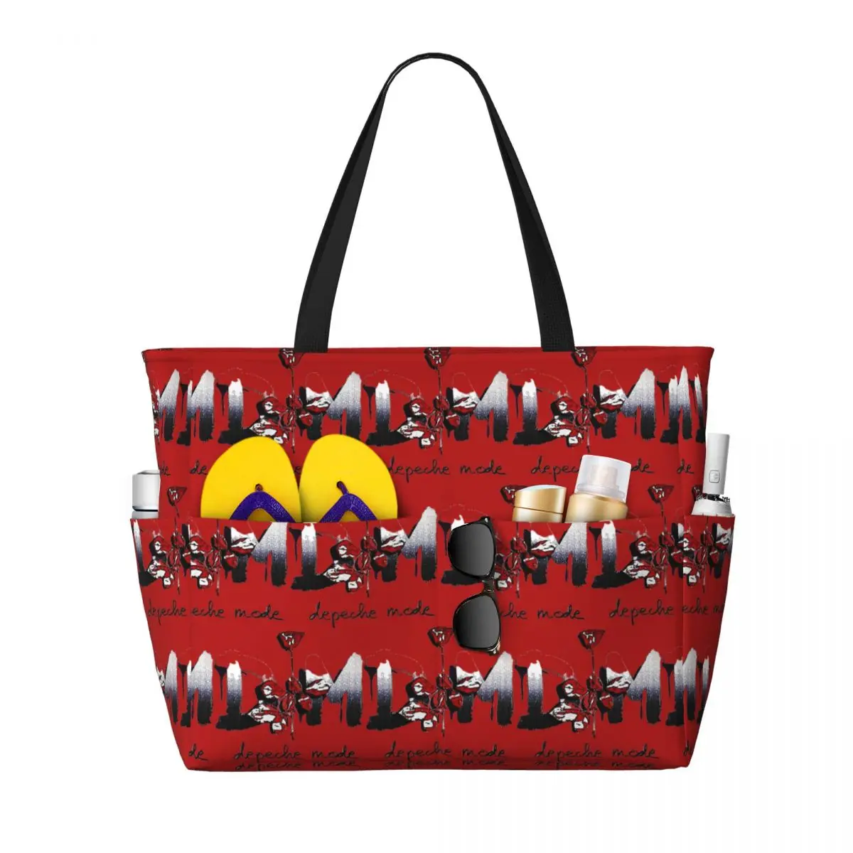 Depeche Cool Mode Music Violator Beach Tote Bag Sport Gym Yoga Duffle Large Tote Bag Women Travel Bag Fitness bag
Depeche Cool Mode Music Violator Beach Tote Bag Sport Gym Yoga Duffle Large Tote Bag Women Travel Bag Fitness bag