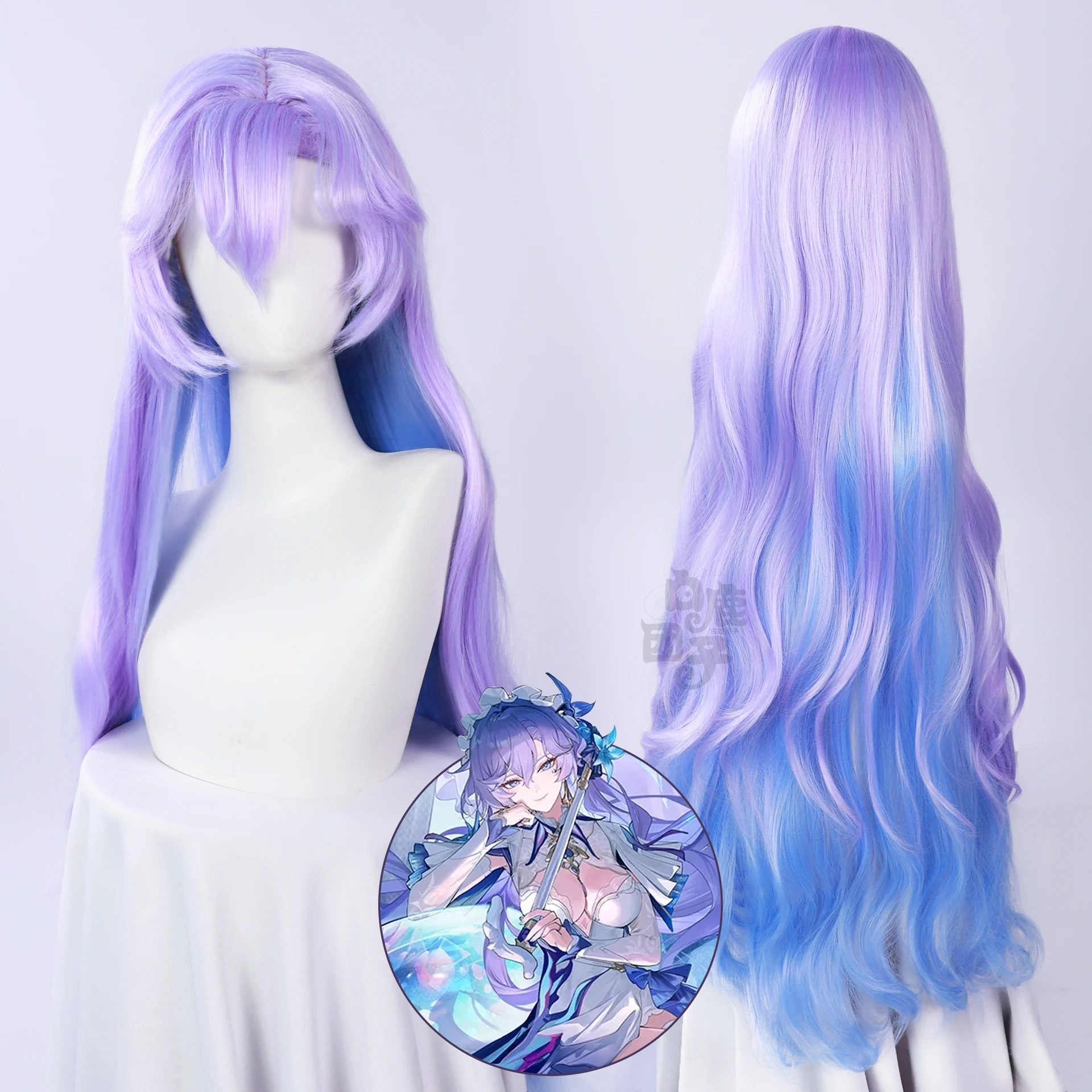 Wuthering Waves Cantarella Cosplay Wig Blue Purple Long Heat Resistant Synth Anime Collectible Rinascita Fisalia Halloween Prop
Wuthering Waves Cantarella Cosplay Wig Blue Purple Long Heat Resistant Synth Anime Collectible Rinascita Fisalia Halloween Prop