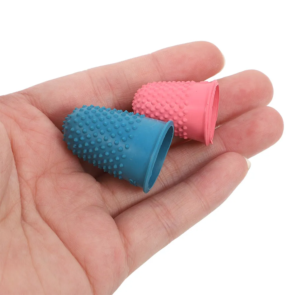 20Pcs Rubber Finger Covers Reusable Finger Protectors Comfortable Fit Anti Slip for Money Counting Writing Crafting Gaming Tasks
20Pcs Rubber Finger Covers Reusable Finger Protectors Comfortable Fit Anti Slip for Money Counting Writing Crafting Gaming Tasks