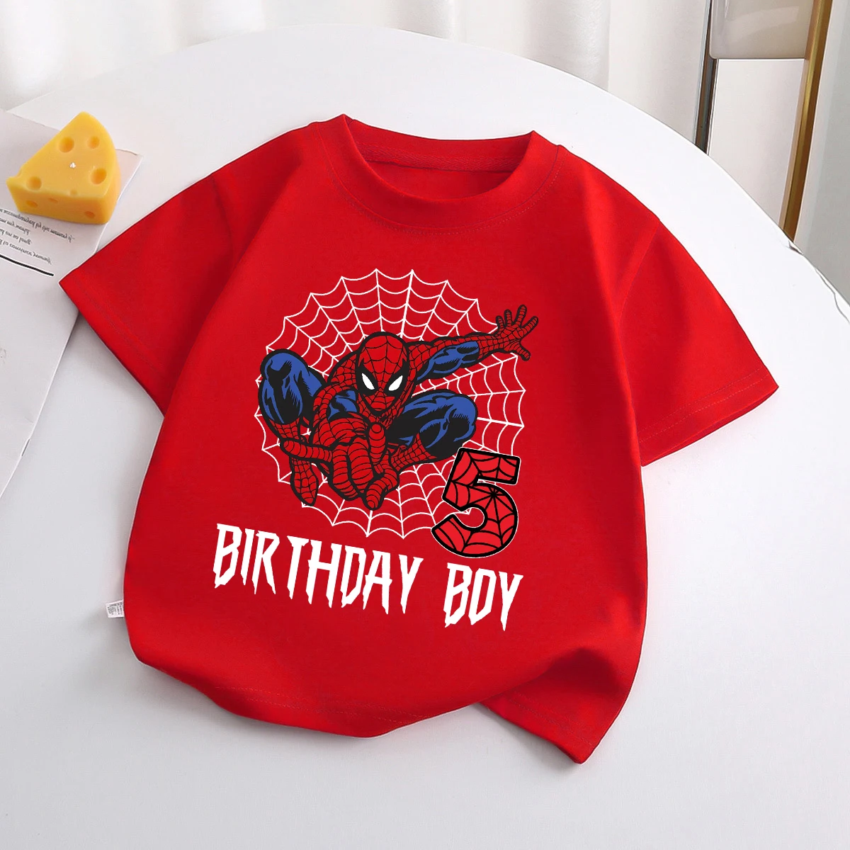 Marvels Spidermans Red T-Shirt Birthday Number 1-9 Clothes Cute Anime Women Men Party Tees Shirt Casual Clothing Birthday Gifts
Marvels Spidermans Red T-Shirt Birthday Number 1-9 Clothes Cute Anime Women Men Party Tees Shirt Casual Clothing Birthday Gifts