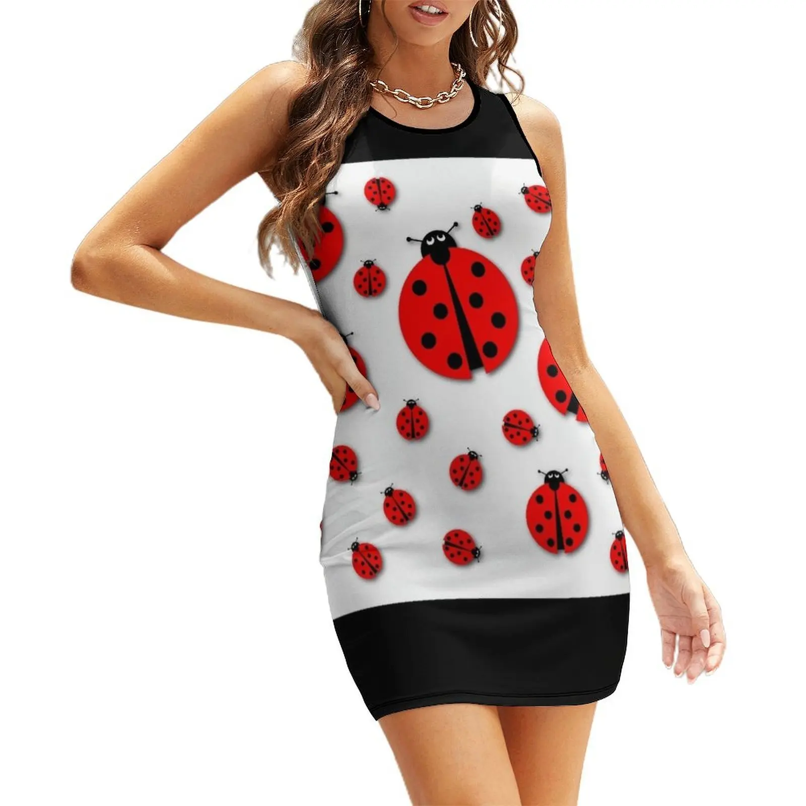 Many Ladybugs Shadows Sleeveless Sundress evening dress women womens clothing womans clothing luxury woman evening dress
Many Ladybugs Shadows Sleeveless Sundress evening dress women womens clothing womans clothing luxury woman evening dress