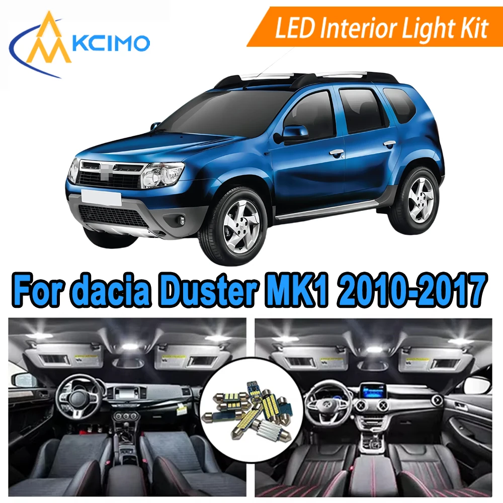 12V White/Blue LED Interior Light For Dacia Duster MK1 (2010-2017) Models Waterproof Car Cabin Lamp for Reading/Footwell Lights
12V White/Blue LED Interior Light For Dacia Duster MK1 (2010-2017) Models Waterproof Car Cabin Lamp for Reading/Footwell Lights