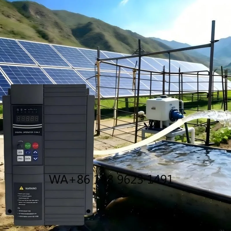 18.5kW 25HP 380V Three Phase Hybrid Solar Pump VFD MPPT Controller AC Solar Inverter Drive for Agricultural Irrigation System
18.5kW 25HP 380V Three Phase Hybrid Solar Pump VFD MPPT Controller AC Solar Inverter Drive for Agricultural Irrigation System
