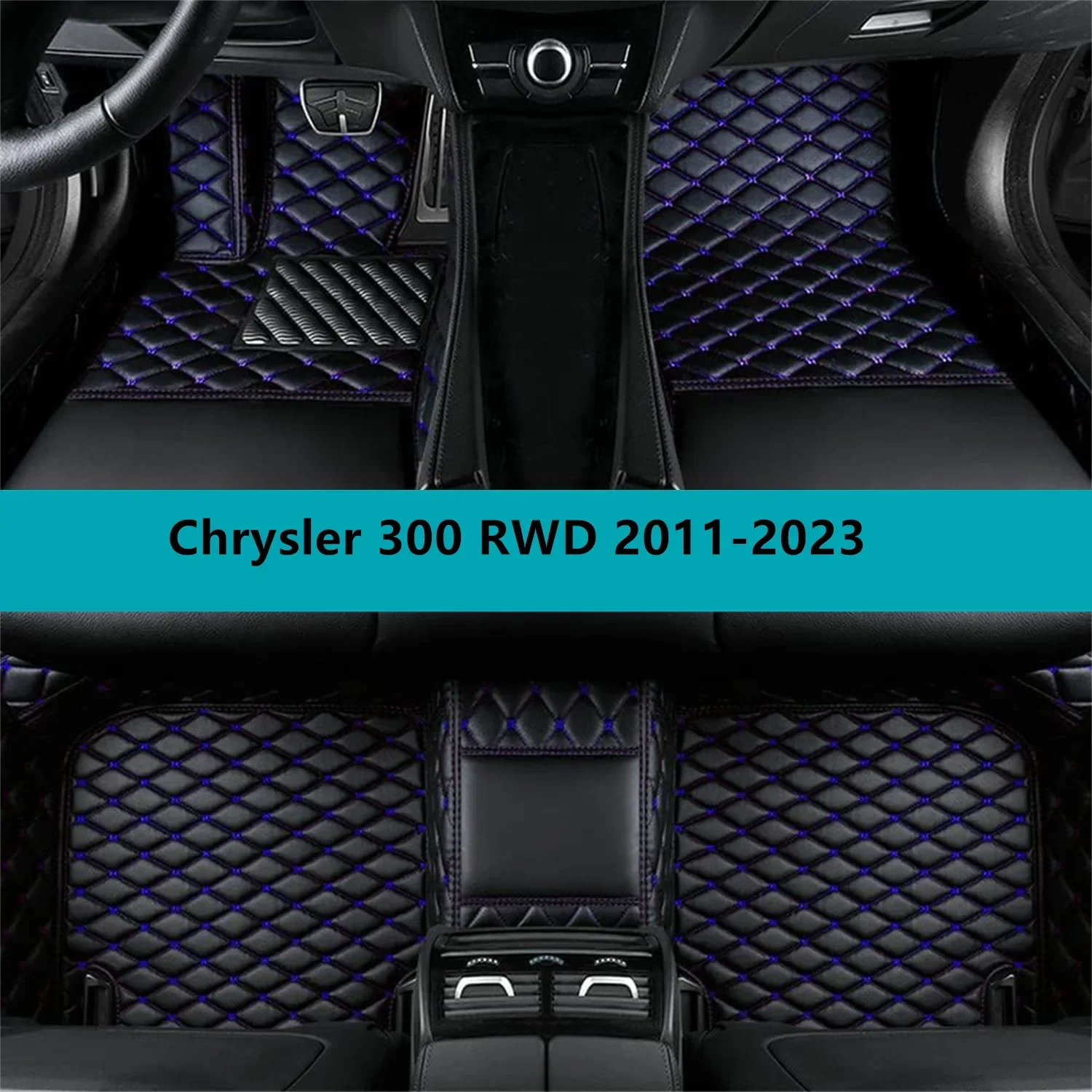 Custom Full Set Car Floor Mats for Chrysler 300 RWD 2011-2023 Leather Floor Mats for Cars Mats Carpets Car Accessories
Custom Full Set Car Floor Mats for Chrysler 300 RWD 2011-2023 Leather Floor Mats for Cars Mats Carpets Car Accessories