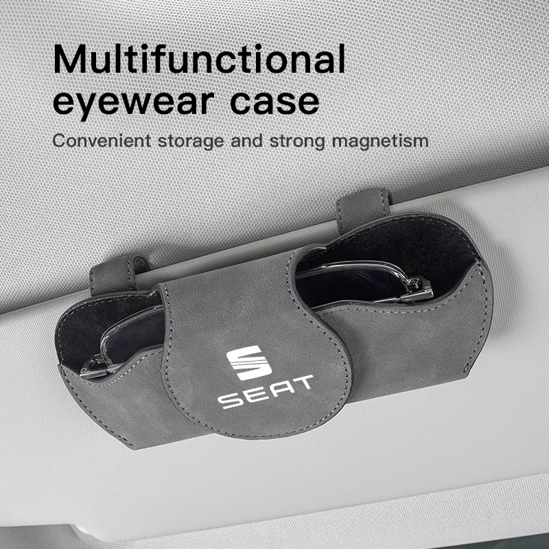 Car Visor Storage Box Sunglasses Multi-Function Storage Box For Seat Ibiza 6l 6J Leon Sport Mk3 mk2 5F 2 Cupra FR Arona Tarraco
Car Visor Storage Box Sunglasses Multi-Function Storage Box For Seat Ibiza 6l 6J Leon Sport Mk3 mk2 5F 2 Cupra FR Arona Tarraco