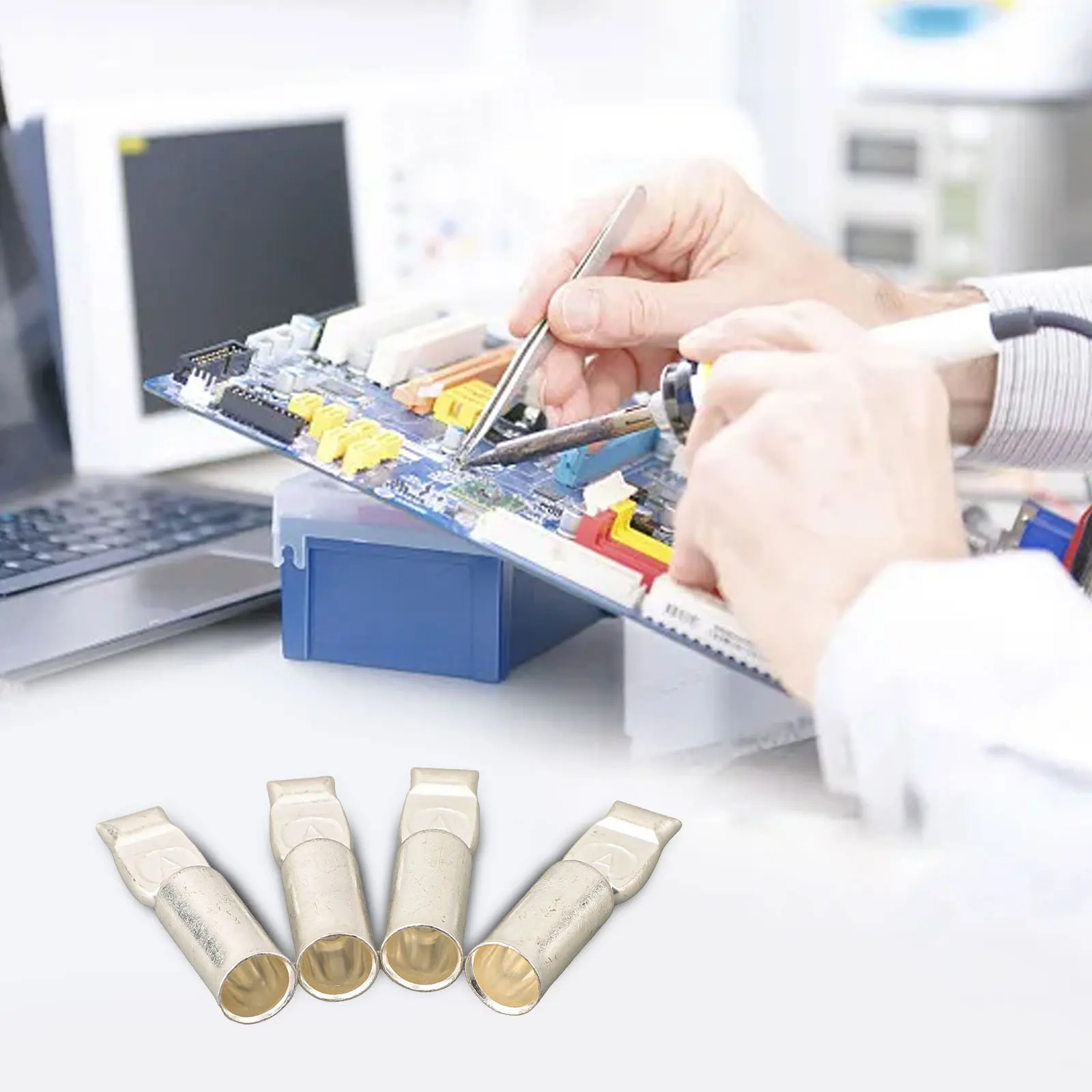 Reliable Electrical Connections with For Anderson Connectors Copper Terminals Rated at 175A and Maximum Voltage of 600V
Reliable Electrical Connections with For Anderson Connectors Copper Terminals Rated at 175A and Maximum Voltage of 600V