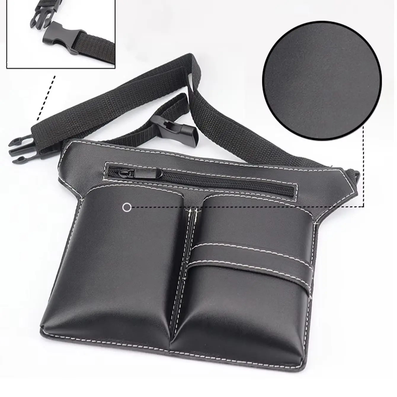 1pc PU leather hair scissors waist bag, scissors comb clip storage bag, adjustable waist belt design, special for real hair wigs
1pc PU leather hair scissors waist bag, scissors comb clip storage bag, adjustable waist belt design, special for real hair wigs