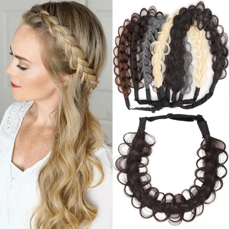 Wig, women's hand-tear braid, hair band, hair band, wig accessories, new fishbone braid, fashionable hair band, braid 
Wig, women's hand-tear braid, hair band, hair band, wig accessories, new fishbone braid, fashionable hair band, braid