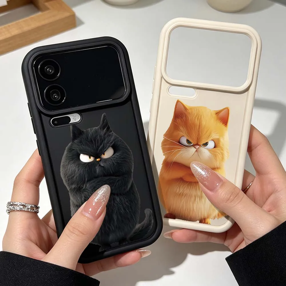 Cartoon Fun Black Orange Cat Cover For Xiaomi Mi 17 15 14 13 12 11 14T 13T 9T 12S Pro Max Lite Eye Ladder Phone Case
Cartoon Fun Black Orange Cat Cover For Xiaomi Mi 17 15 14 13 12 11 14T 13T 9T 12S Pro Max Lite Eye Ladder Phone Case