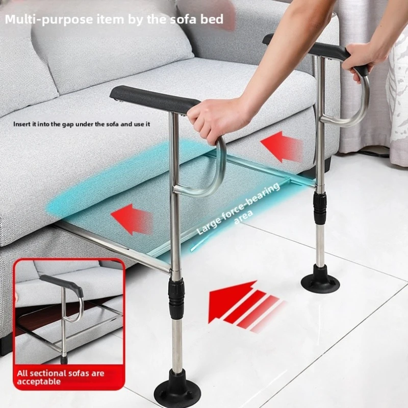 Stainless Steel Sofa Assist Bar,Elderly Standing Aid,Height-Adjustable Bedside Safety Rail,Removable Fall Prevention Handrail
Stainless Steel Sofa Assist Bar,Elderly Standing Aid,Height-Adjustable Bedside Safety Rail,Removable Fall Prevention Handrail