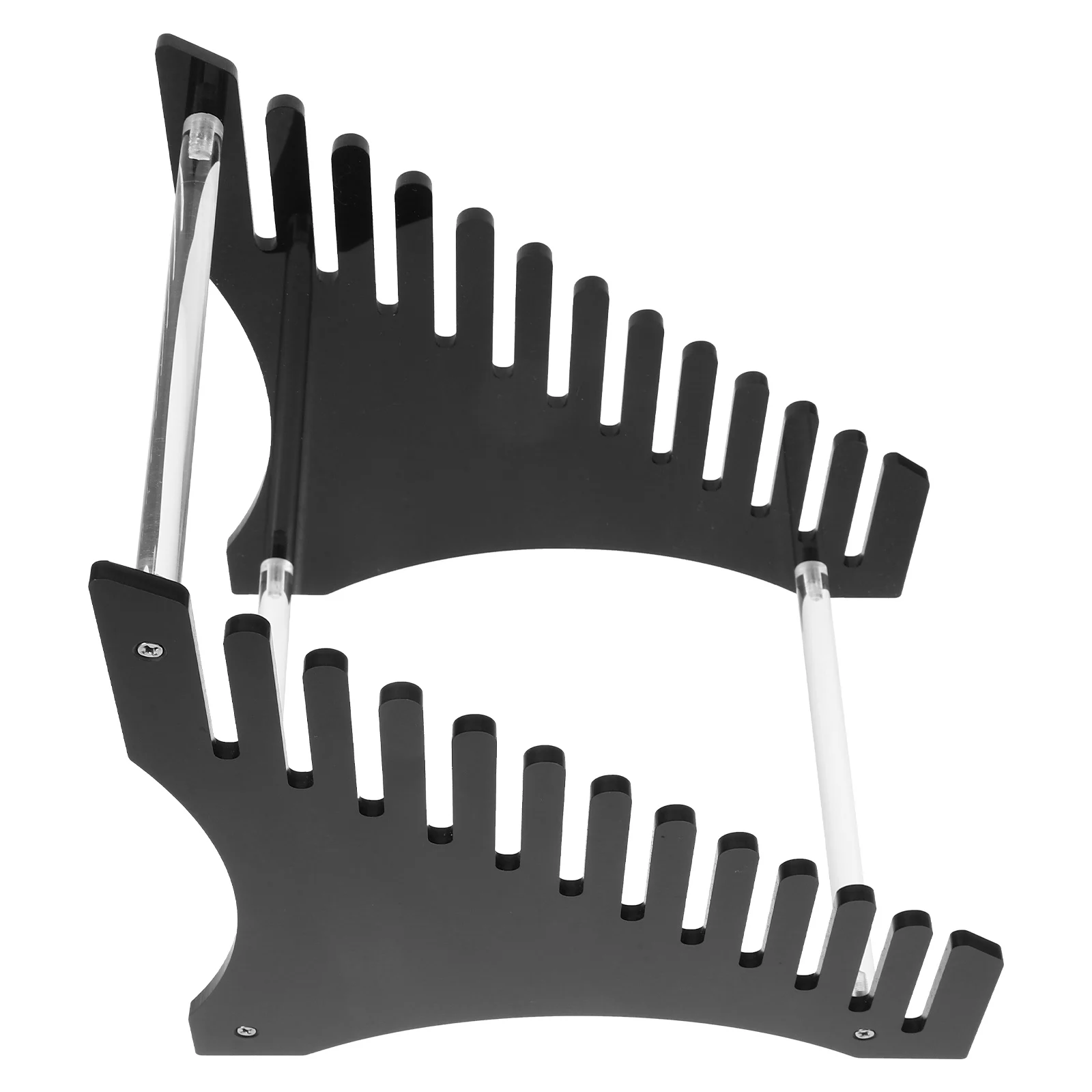 5MM Black Acrylic Record Display Rack Vinyl Holder CD Shelf Multi layer Desktop ganizer Files Rack Book Support Display
5MM Black Acrylic Record Display Rack Vinyl Holder CD Shelf Multi layer Desktop ganizer Files Rack Book Support Display