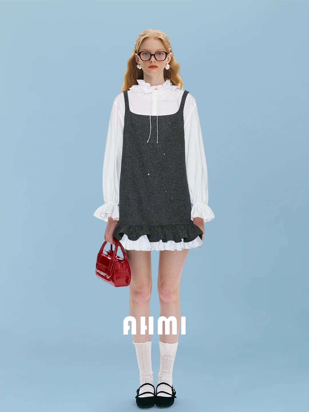 Женский комплект AHMI: Длинный рукав, топ на бретельках, весенне-осенний, антивозрастной, милый, деревянный, с деревянными элементами
Женский комплект AHMI: Длинный рукав, топ на бретельках, весенне-осенний, антивозрастной, милый, деревянный, с деревянными элементами