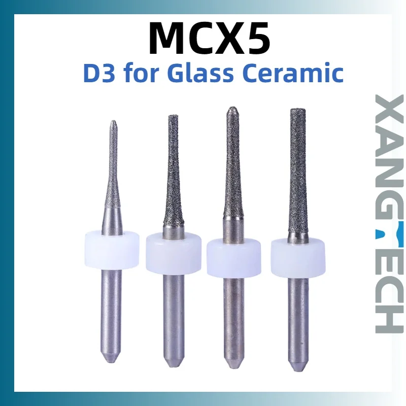 XANGTECH MCX5 Glass Ceramic Milling Bur Dental Tools for Lithium Disilicate Milling Machine CAD CAM Dental Materials
XANGTECH MCX5 Glass Ceramic Milling Bur Dental Tools for Lithium Disilicate Milling Machine CAD CAM Dental Materials
