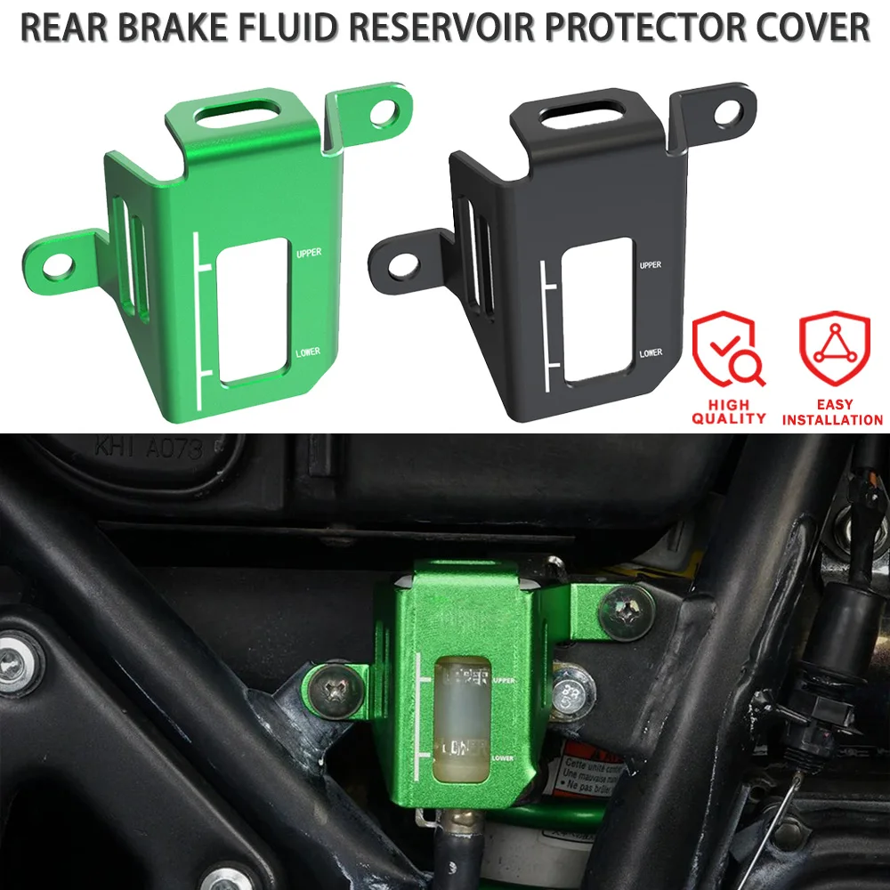 For Kawasaki KLR650 KLR 650-E 2008 2009 2010 2011 2012 2013 2014 2015 2016 2017 2018 Rear Brake Fluid Reservoir Protector Cover
For Kawasaki KLR650 KLR 650-E 2008 2009 2010 2011 2012 2013 2014 2015 2016 2017 2018 Rear Brake Fluid Reservoir Protector Cover