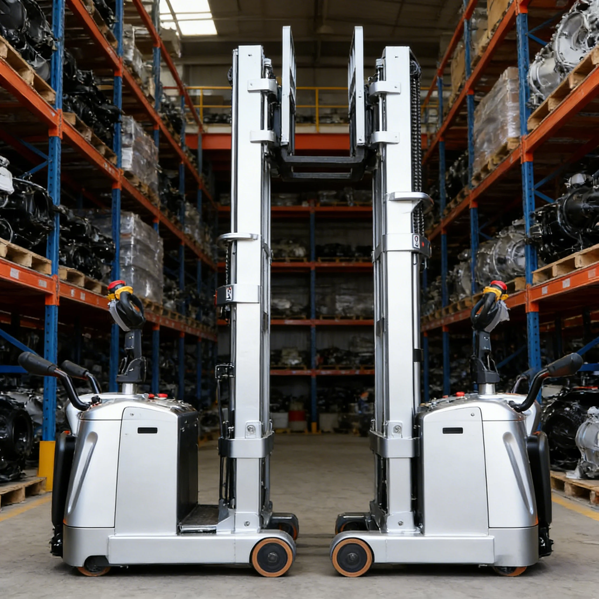 Full Electric Ride On Stacker 3T 2m Lifting Height Heavy Capacity Battery Powered Jack For Factory Production
Full Electric Ride On Stacker 3T 2m Lifting Height Heavy Capacity Battery Powered Jack For Factory Production