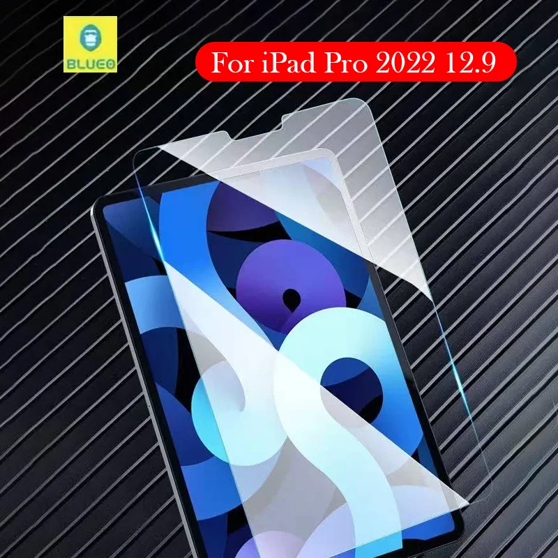 Blueo Tempered Glass For iPad Pro 2022 12.9 Screen Protector for IPAD PRO 12.9 2018 2020 2021 2022
Blueo Tempered Glass For iPad Pro 2022 12.9 Screen Protector for IPAD PRO 12.9 2018 2020 2021 2022