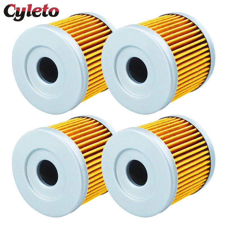 2/4/6 pcs Cyleto Motorcycle Parts Oil Filter For Kawasaki KFX400 KFX 400 2003-2006 KLX 400SR KLX400SR KLX400R KLX400R 2003
2/4/6 pcs Cyleto Motorcycle Parts Oil Filter For Kawasaki KFX400 KFX 400 2003-2006 KLX 400SR KLX400SR KLX400R KLX400R 2003