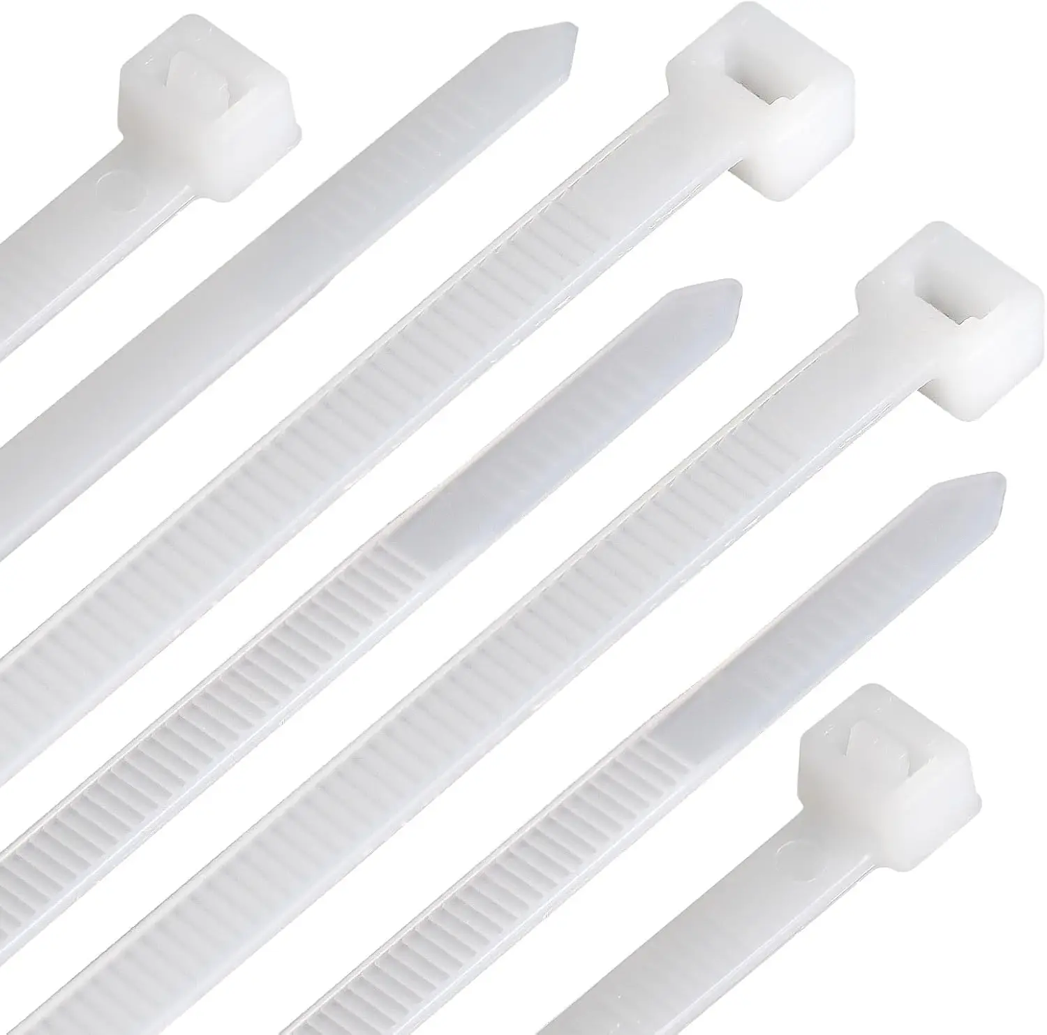 16 Inch Zip Ties 100 Pcs, Heavy Duty Nylon Cable Ties, White
16 Inch Zip Ties 100 Pcs, Heavy Duty Nylon Cable Ties, White