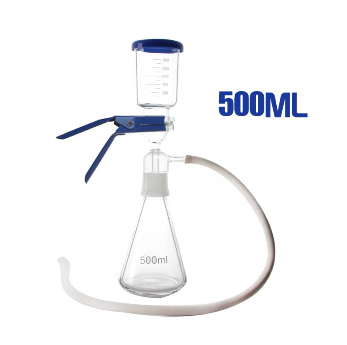 Solvent Filtration Apparatus Set 500 mL Glass Sand Core Vacuum Filter Unit Device With Filter Cup 300mL & Receive Flask 500 ML
Solvent Filtration Apparatus Set 500 mL Glass Sand Core Vacuum Filter Unit Device With Filter Cup 300mL & Receive Flask 500 ML
