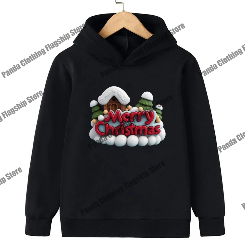 Black pullover Merry Christmas hoodie holiday gift for boys and girls sports shirts Christmas elements long sleeved warm hoodies
Black pullover Merry Christmas hoodie holiday gift for boys and girls sports shirts Christmas elements long sleeved warm hoodies