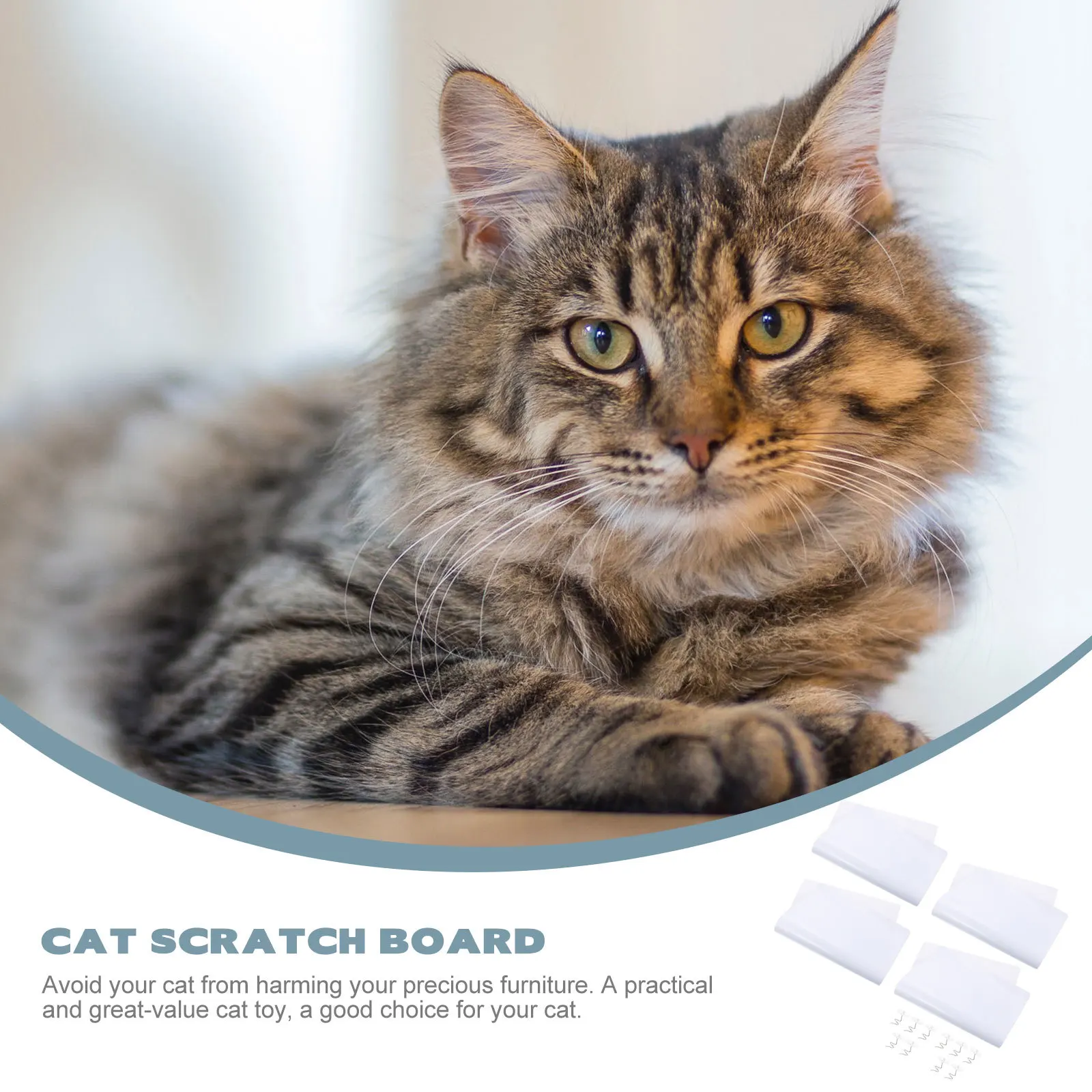 1Set Cat Scratch Furniture Protector Flexible Anti-Scratch Stickers Couch Sofa Guard for Indoor Cats Cat Furniture Protector
1Set Cat Scratch Furniture Protector Flexible Anti-Scratch Stickers Couch Sofa Guard for Indoor Cats Cat Furniture Protector