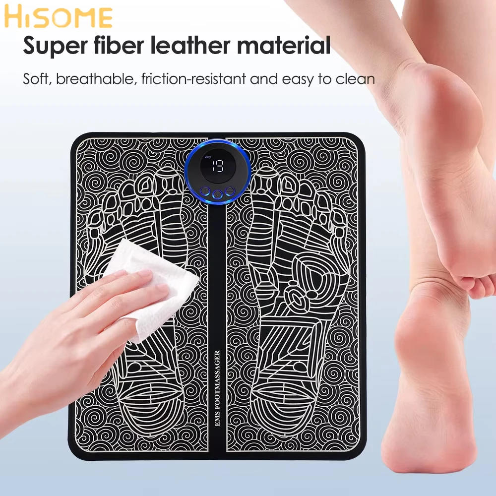 EMS Foot Massager Relaxation Pads Electric Massage Tool To Relieve Sore Feet Leg Cramps Ankle Sprain Swollen Feet Care
EMS Foot Massager Relaxation Pads Electric Massage Tool To Relieve Sore Feet Leg Cramps Ankle Sprain Swollen Feet Care