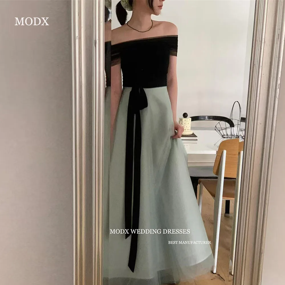 MODX Simple Sage Green Black Evening Party Dresses Korea Photo shoot Wedding Tulle Floor length Prom Gowns Corset Back Customize
MODX Simple Sage Green Black Evening Party Dresses Korea Photo shoot Wedding Tulle Floor length Prom Gowns Corset Back Customize