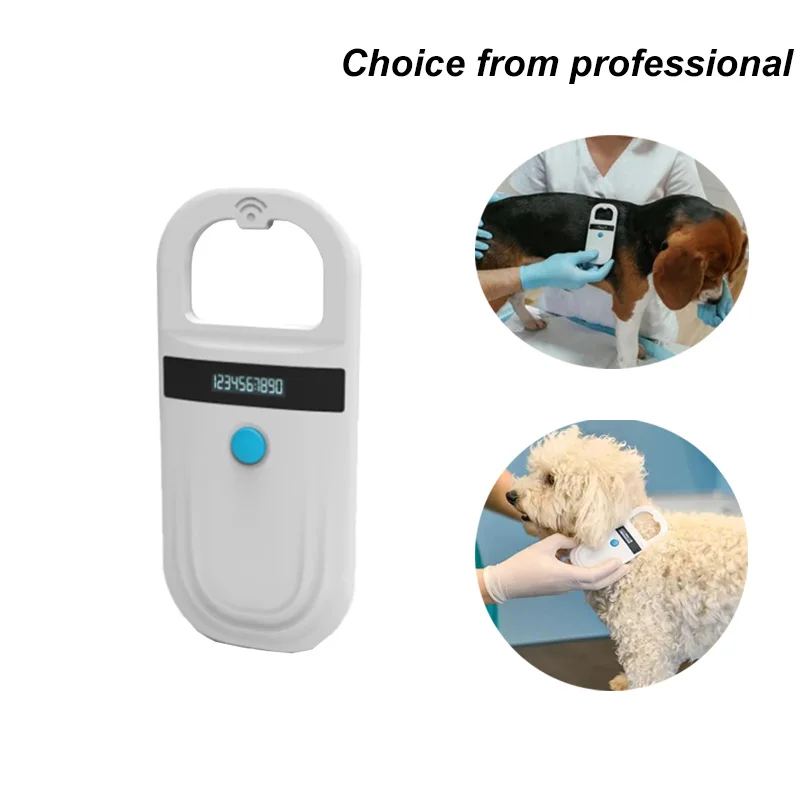 Portable Pet ID scanner 134.2Khz Chip Transponder FDX-B ISO11784/5 Animal RFID USB microchip Handheld reader for Dog Cat Horse
Portable Pet ID scanner 134.2Khz Chip Transponder FDX-B ISO11784/5 Animal RFID USB microchip Handheld reader for Dog Cat Horse