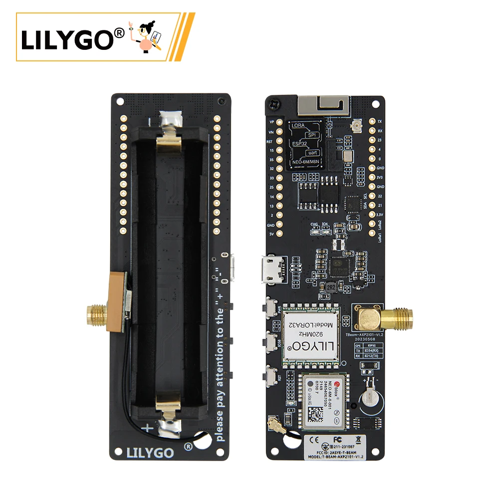 LILYGO ® Версия сертификации Meshtastic T-Beam V1.2 TELEC
LILYGO ® Версия сертификации Meshtastic T-Beam V1.2 TELEC