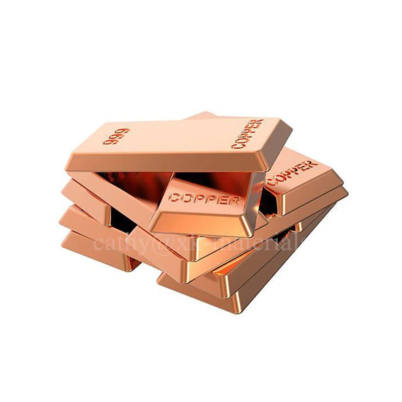 Copper Ingot 99.99%min Pure Copper Ingots 3N5-7N High Density Copper Cu Lump Ingot For Sale
Copper Ingot 99.99%min Pure Copper Ingots 3N5-7N High Density Copper Cu Lump Ingot For Sale