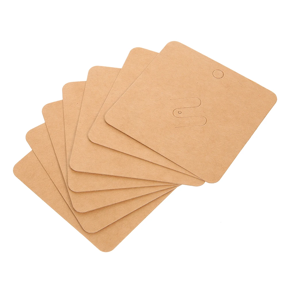 7*7cm Kraft Brooch Pin Blank Display Holder Versatile Earring Necklace Keychain Cards Fine Craftsmanship Convenient Size Spiral
7*7cm Kraft Brooch Pin Blank Display Holder Versatile Earring Necklace Keychain Cards Fine Craftsmanship Convenient Size Spiral