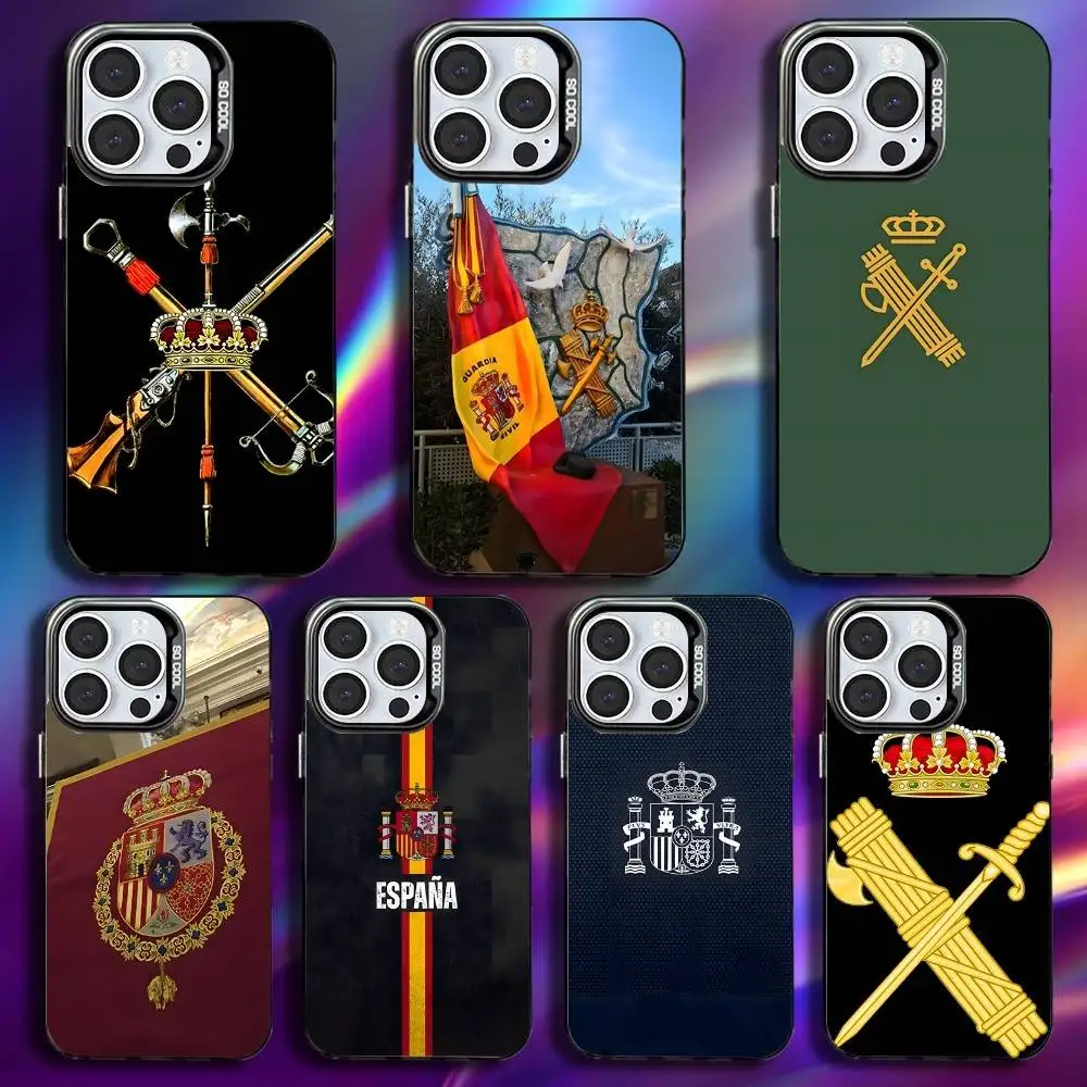 Spanish Guard Civil Emblem Phone Case For iPhone 16,15,14,13,12,11,Pro,Max,Plus,Mini,XS,SE Anti Fall Black Matte Hard Bumper
Spanish Guard Civil Emblem Phone Case For iPhone 16,15,14,13,12,11,Pro,Max,Plus,Mini,XS,SE Anti Fall Black Matte Hard Bumper