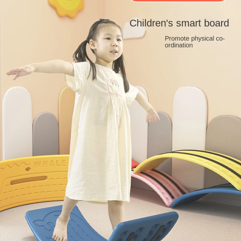 Children's Seesaw Balance Board Indoor Smart Board Emotional Training Equipment Bending Yoga Board Sports Toys Household
Children's Seesaw Balance Board Indoor Smart Board Emotional Training Equipment Bending Yoga Board Sports Toys Household