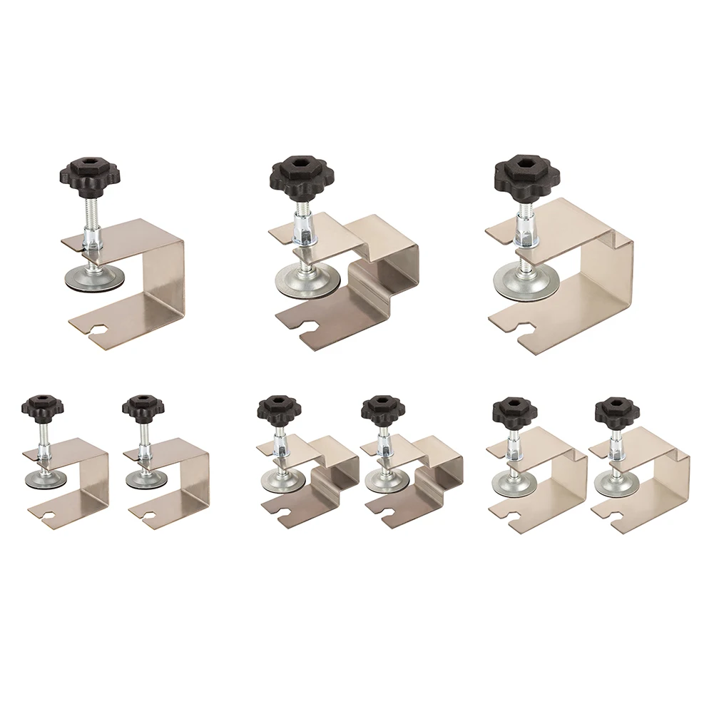 1/2pcs Drawer Front Fixer 64mm/54mm/73mm G-shaped Clips Woodworking Gadgets
1/2pcs Drawer Front Fixer 64mm/54mm/73mm G-shaped Clips Woodworking Gadgets