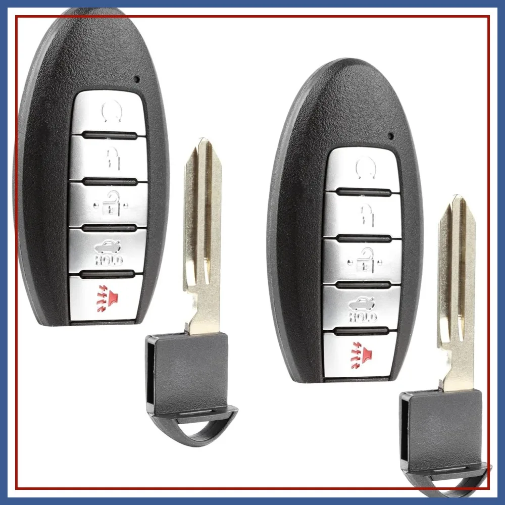 Smart Key Fob Keyless Entry Remote for Nissan Altima Maxima 2016-2018, Set of 2
Smart Key Fob Keyless Entry Remote for Nissan Altima Maxima 2016-2018, Set of 2