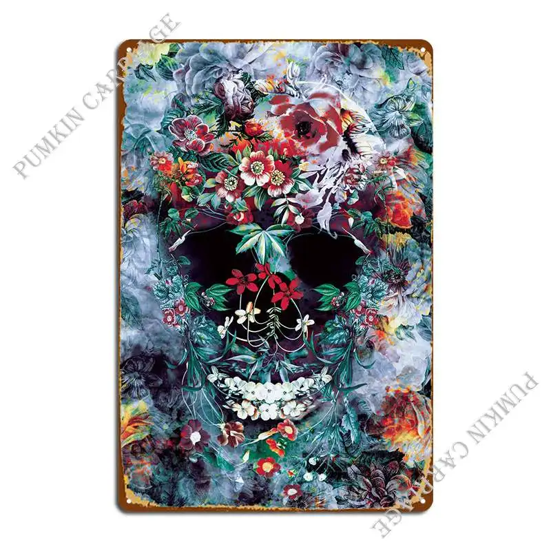 Skull Flower Metal Plaque Poster Wall Decor Decoration Designer Sign Kitchen Tin Sign Poster
Skull Flower Metal Plaque Poster Wall Decor Decoration Designer Sign Kitchen Tin Sign Poster