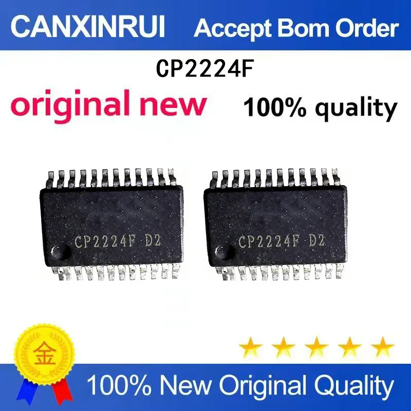 (5-100 Pieces) Brand new original CP2224F D2 SOP24 spot chip IC
(5-100 Pieces) Brand new original CP2224F D2 SOP24 spot chip IC