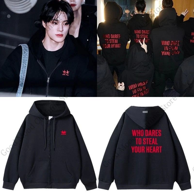 Худи NCT JNJM с принтом на обеих сторонах JENO JAEMIN, с надписью "Who Dares To Steal Your Heart", хлопковая толстовка K-pop для мужчин и женщин
Худи NCT JNJM с принтом на обеих сторонах JENO JAEMIN, с надписью "Who Dares To Steal Your Heart", хлопковая толстовка K-pop для мужчин и женщин