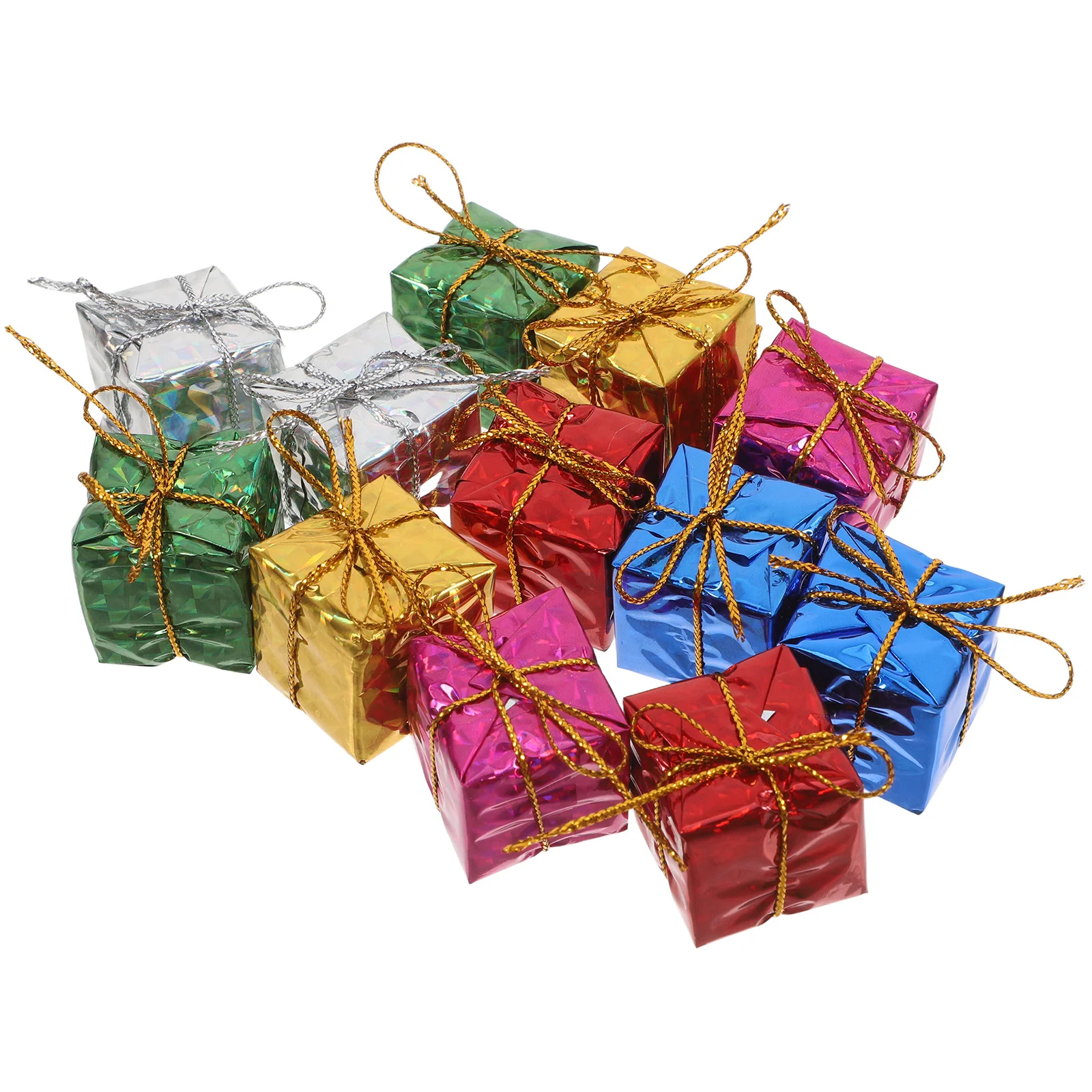 24Pcs Christmas Tree Decorations Small Colorful Gift Boxes Bubble Material Hanging Ornaments Festive Set Christmas Gift Boxes
24Pcs Christmas Tree Decorations Small Colorful Gift Boxes Bubble Material Hanging Ornaments Festive Set Christmas Gift Boxes