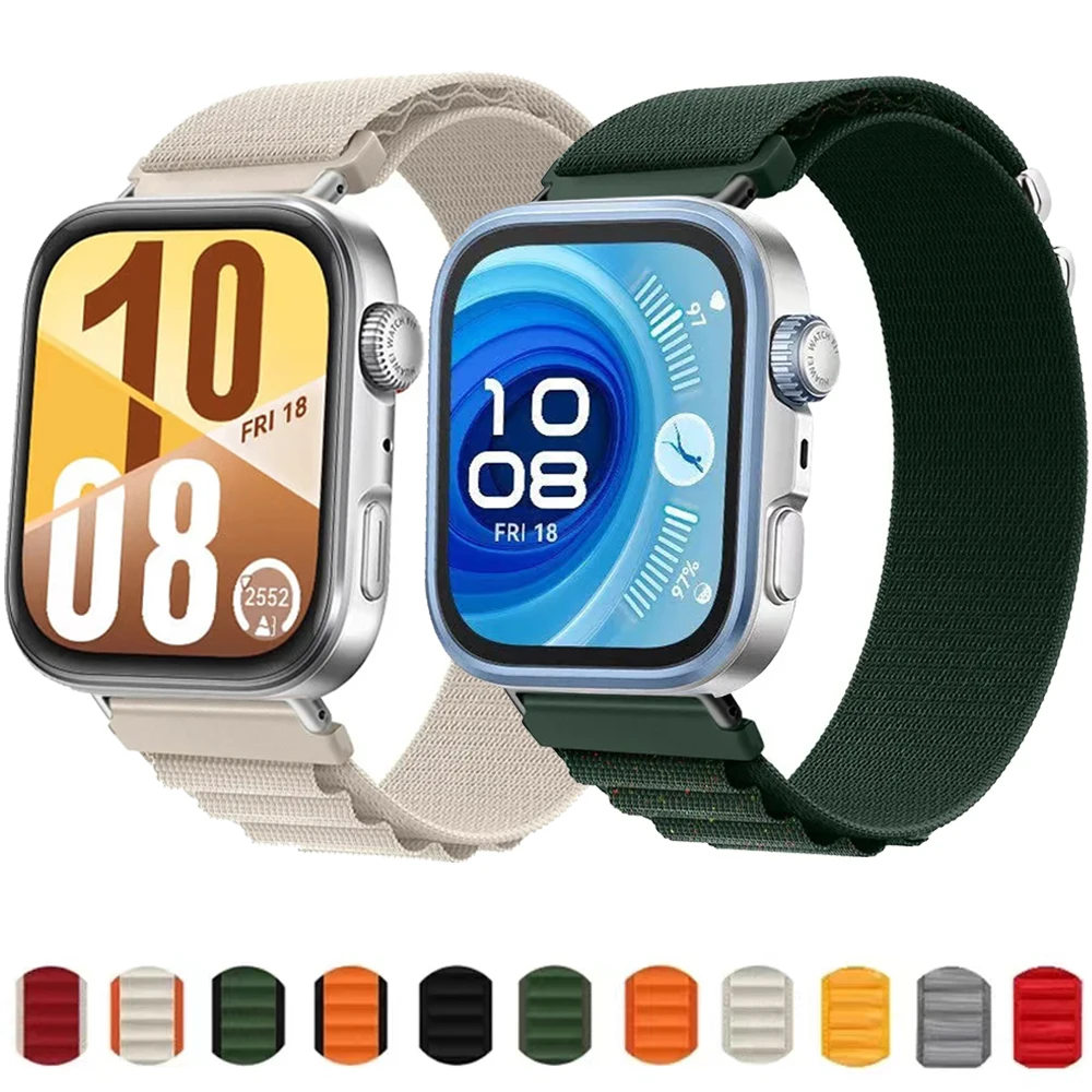 Alpine Loop Bracelet for Huawei Watch Fit 3/4/4 pro Smartwatch Replaceable wristband Belt for Huawei Watch Fit 4/Pro Nylon Strap
Alpine Loop Bracelet for Huawei Watch Fit 3/4/4 pro Smartwatch Replaceable wristband Belt for Huawei Watch Fit 4/Pro Nylon Strap