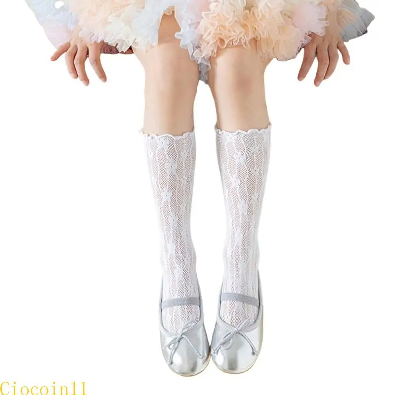 Y1UB 1 Pair Lovely Summer Thin Socks Sweet Flower Lace Socks for Girls Adorable Children's Under Knee Length Stockings 
Y1UB 1 Pair Lovely Summer Thin Socks Sweet Flower Lace Socks for Girls Adorable Children's Under Knee Length Stockings