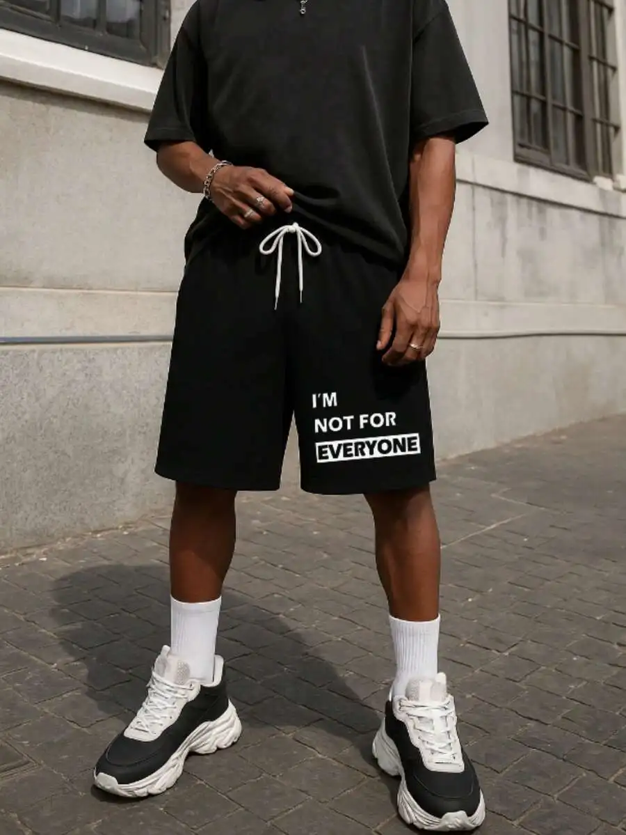 Mens Casual Shorts With Letter Print Breathable Summer Shorts
Mens Casual Shorts With Letter Print Breathable Summer Shorts