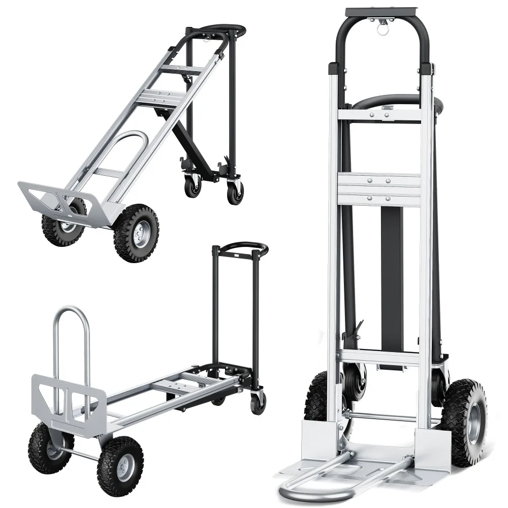 2 Or 3 In 1 Folding Dolly Heavy Duty Industrial Platform Cart Collapsible Truck For Transport & Moving In Warehouse
2 Or 3 In 1 Folding Dolly Heavy Duty Industrial Platform Cart Collapsible Truck For Transport & Moving In Warehouse