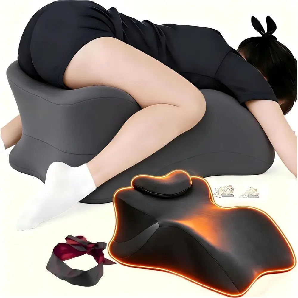 Ergonomic 27° Wedge Pillow with Memory Foam for Couples, Ideal for Reading, Prone Sleeping, and Massage Support
Ergonomic 27° Wedge Pillow with Memory Foam for Couples, Ideal for Reading, Prone Sleeping, and Massage Support