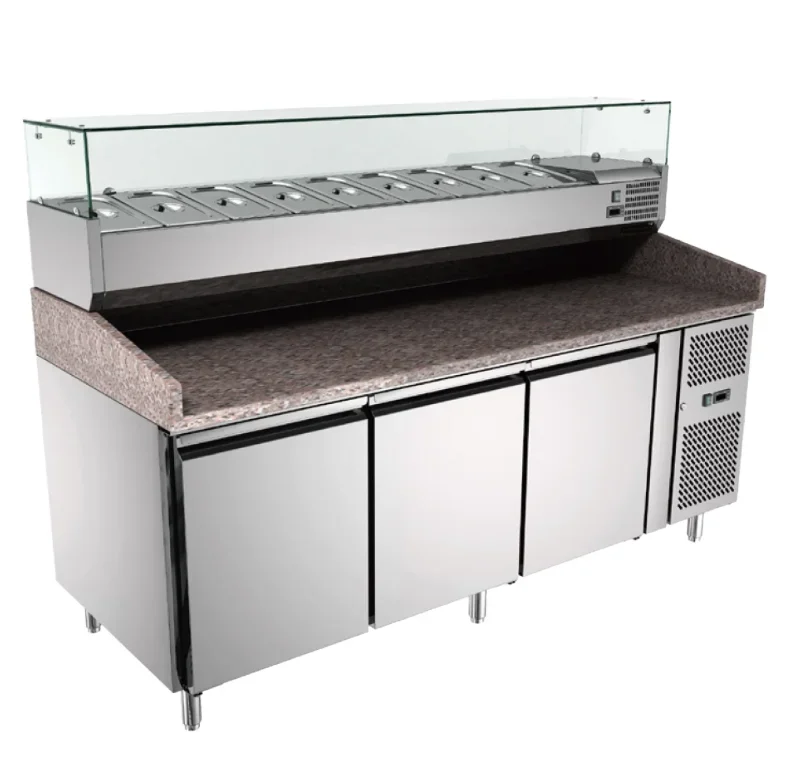 RTK Commercial Air Cooler Refrigeration Equipment Stainless Steel 201 2 Doors Digital Control Undercounter Pizza Salad Sandwich
RTK Commercial Air Cooler Refrigeration Equipment Stainless Steel 201 2 Doors Digital Control Undercounter Pizza Salad Sandwich