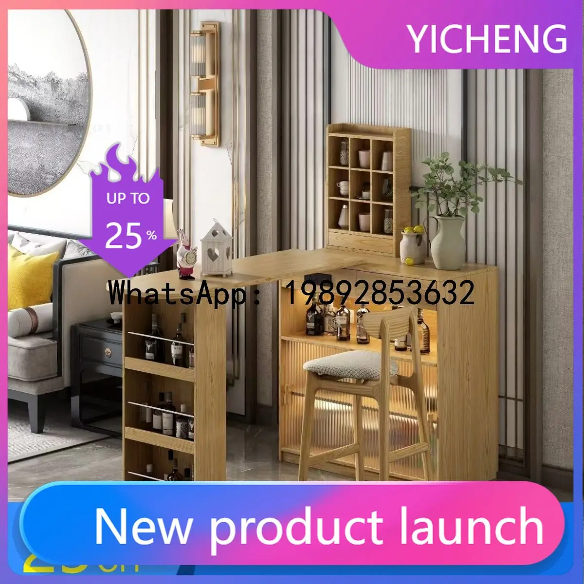 ZZ-5 Japanese Style Solid Wood Bar Table Home Leisure Folding Extendable Bar Cabinet Sofa Side Partition Cabinet
ZZ-5 Japanese Style Solid Wood Bar Table Home Leisure Folding Extendable Bar Cabinet Sofa Side Partition Cabinet